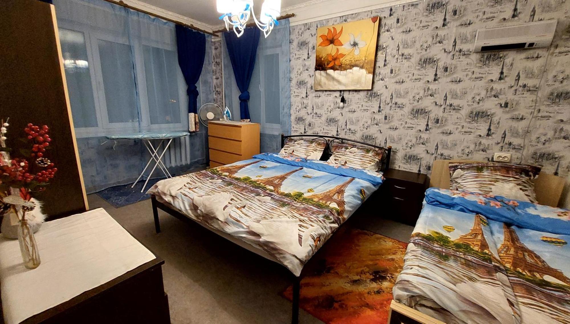 2 Bedroom Apartment Metro Vasilkovskaya Kiew Exterior foto